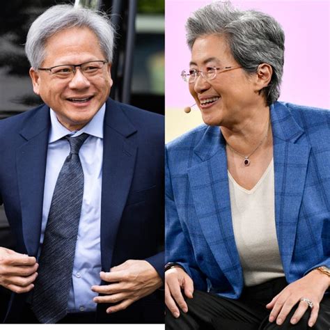 Chip Giant Nvidia's Jensen Huang and AMD's Lisa Su Are Cousins ...