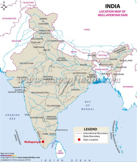 Mullaperiyar Dam, Kerala: Address, Map, Facts and Information