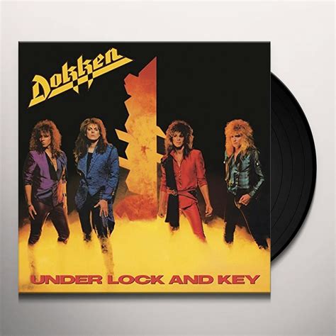 Dokken UNDER LOCK & KEY Vinyl Record