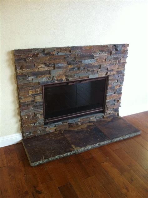 Slate Tile Fireplace Hearth – Mriya.net