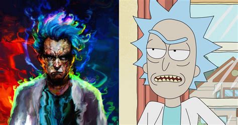 10 Best Pieces Of Rick And Morty Fan Art