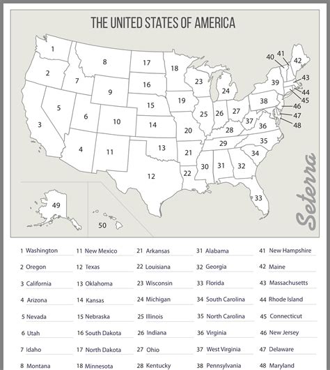 Map Of Us States Quiz | US States Map