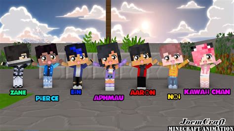 AARON, APHMAU, ZANE, KC, NOI, PIERCE | CHICKEN WINGS MEME | HERO ...