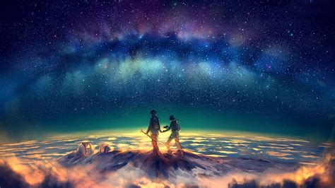 Galaxy Anime 4K Wallpapers - Top Free Galaxy Anime 4K Backgrounds ...