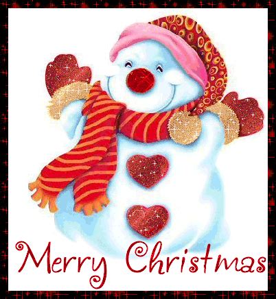 Merry Christmas Snowman,Animated - Christmas Photo (9299694) - Fanpop