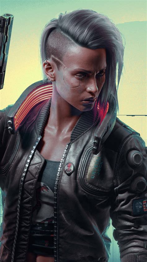 Cyberpunk 2077 Female V 4K Ultra HD Mobile Wallpaper. Cyberpunk 2077 ...