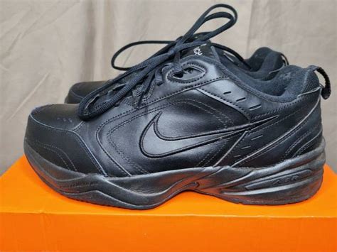 Nike Air Monarch IV Men's Athletic Shoes - Black, Size 10.5 4E | Kixify ...