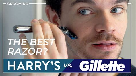 Harry's vs. Gillette | Which Is The Best Razor? - YouTube