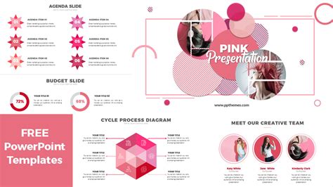 Cool Pink Backgrounds For Powerpoint