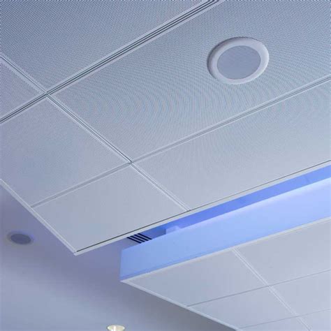 Perforated Metal Panel Ceiling System | Shelly Lighting