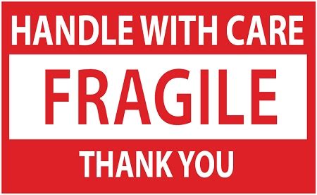 Fragile Label Printable | printable label templates