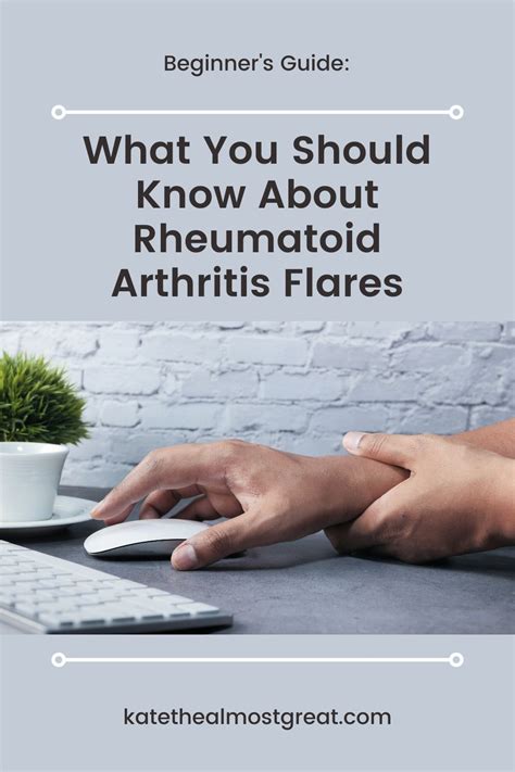 Beginner's Guide: Rheumatoid Arthritis Flare Up | Kate the (Almost ...