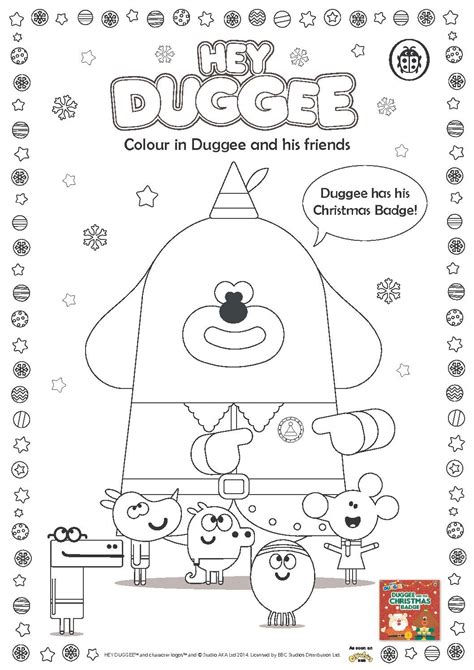 Hey Duggee Coloring Pages Printable Coloring Pages