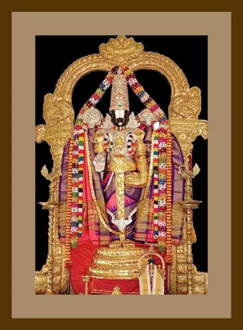 Hindu Gods and Cosmos - Lord Balaji - PostersPhotography