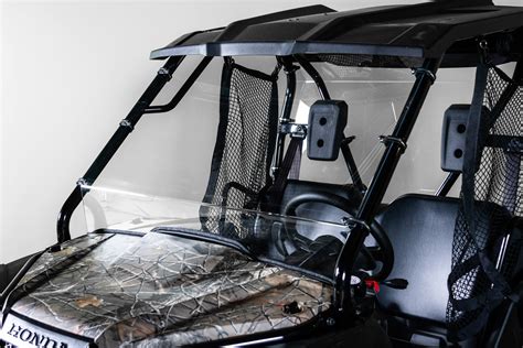 Honda Pioneer 520 Full UTV Windshield 3/16" - Scratch Resistant