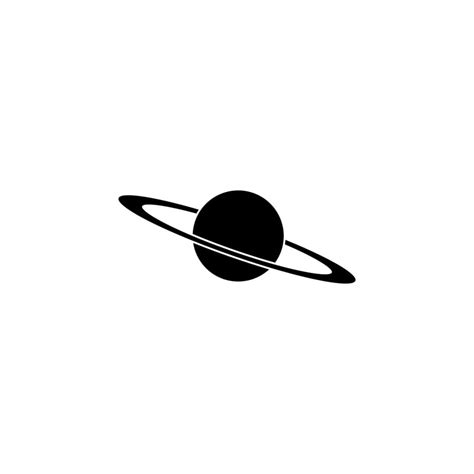 Saturn vector icon illustration 23195395 Vector Art at Vecteezy