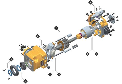 Diagram Of A Hydraulic Pump