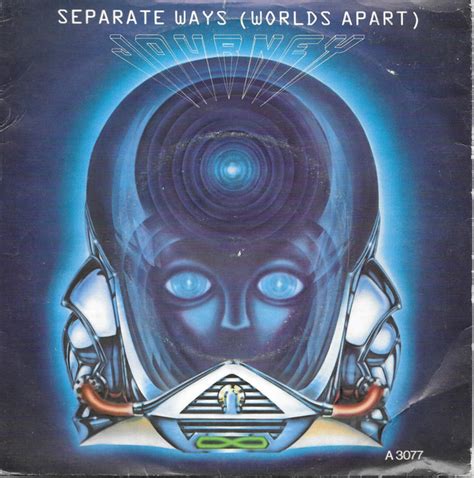 Journey – Separate Ways (Worlds Apart) (1983, Paper Labels, Vinyl ...