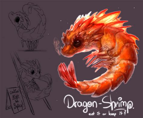 [Original] ITS A SHRIMP DRAGON by Scyrina on DeviantArt