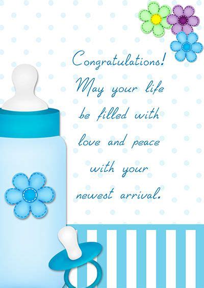 Printable Baby Shower Cards For Boy : As for the background, it uses ...