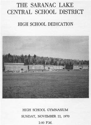 New Saranac Lake High School - Historic Saranac Lake - LocalWiki