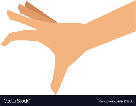 Hand picking or grabbing icon image Royalty Free Vector