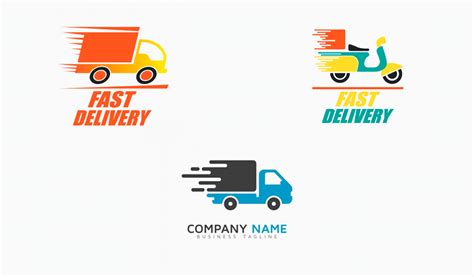 Delivery truck logo design - storiesgeser