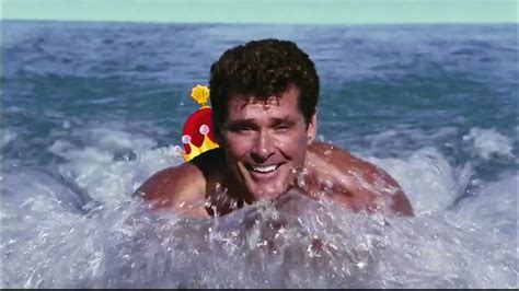 David Hasselhoff Swimming