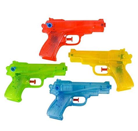 6 Inch Water Pistols - Water Guns - 2 Pack : Amazon.in: Toys & Games