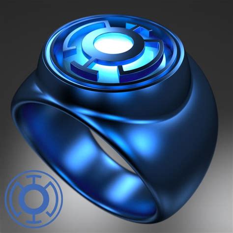 BLUE LANTERN RING by Drageus on DeviantArt