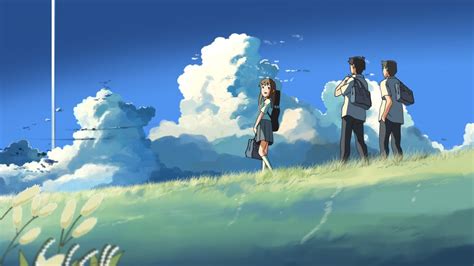 how are you wallpaper,people in nature,sky,illustration,cloud,anime ...