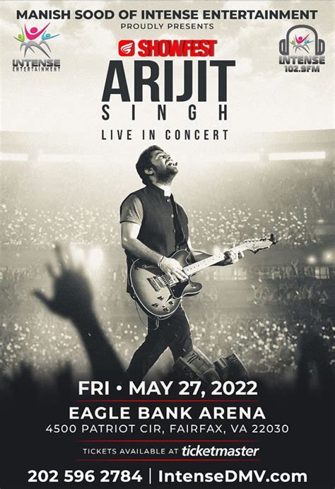 Arijit Singh Live in Concert | Intense DMV