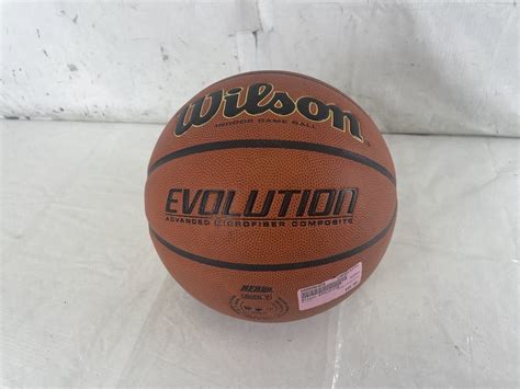 Used Wilson Evolution Size 7 Nfhs Indoor Game Ball Basketball - Near ...