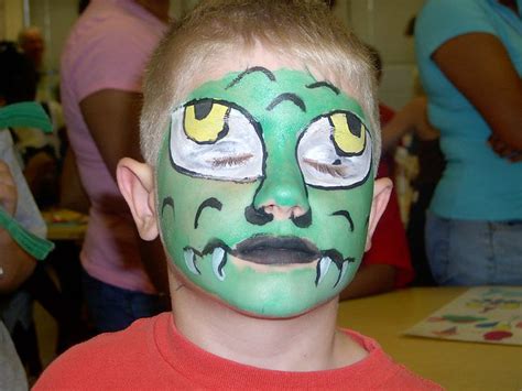 Green Goblin Face | My School Carnival Facepainting | By: White ...