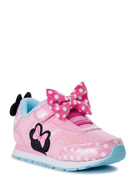 Minnie Mouse Toddler Girls Athletic Sneakers, Sizes 7-12 - Walmart.com