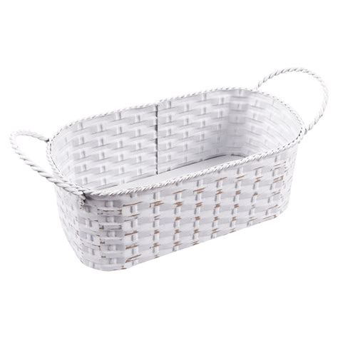 Juvale Silverware Basket Cracker Basket Rectangular Storage Basket Iron ...