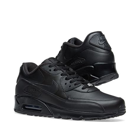 Nike Air Max 90 Leather Black | END.