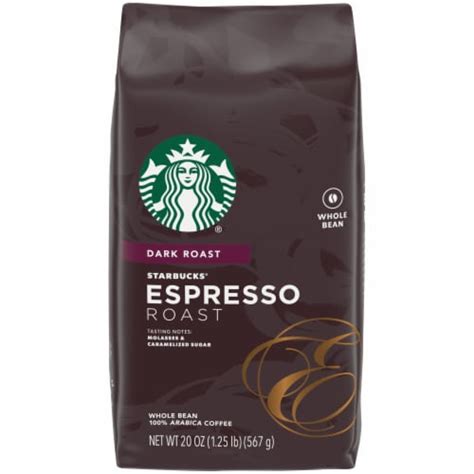 Starbucks® Espresso Roast Dark Roast Whole Bean Coffee, 20 oz - QFC