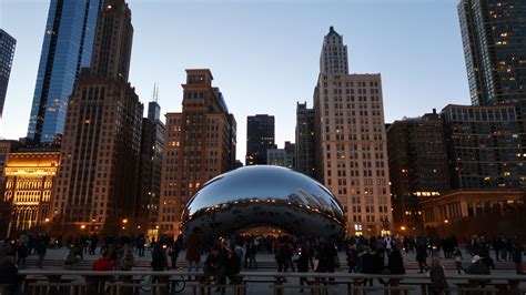 Cloud Gate - The Big Silver Bean in Chicago! | Places to visit in ...