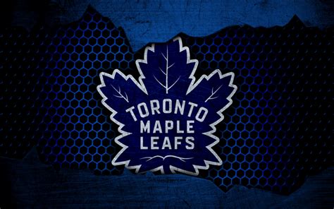 Download wallpapers Toronto Maple Leafs, 4k, logo, NHL, hockey, Eastern ...