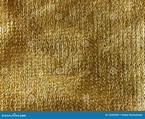 Gold Fabric Texture Stock Photo - Image: 12292290