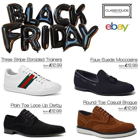 BLACK FRIDAY SALES NOW ON! Up to 43% off all Mens Shoes! Available in ...