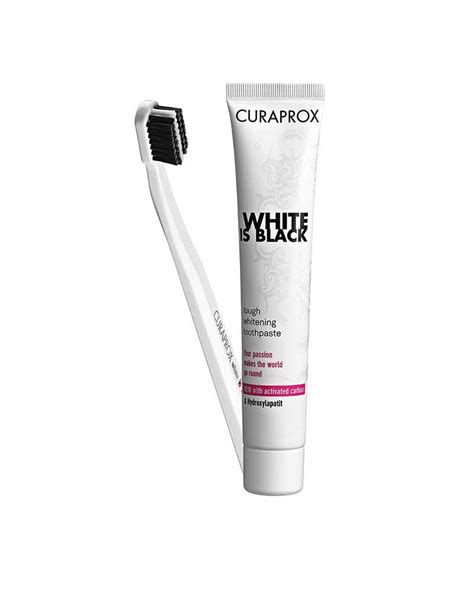 CURAPROX- WHITE IS BLACK TOOTHPASTE - Buy Dental