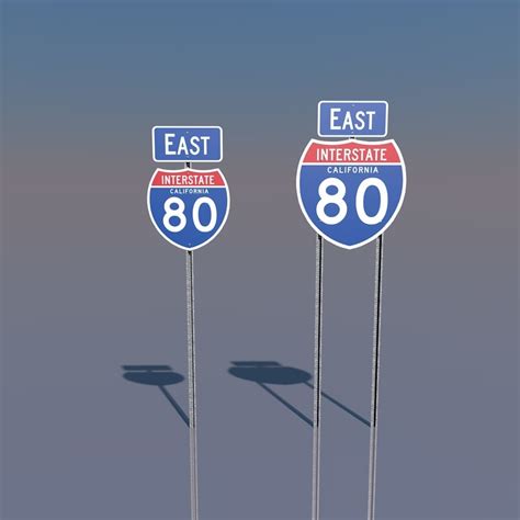 c4d interstate 80 signs california