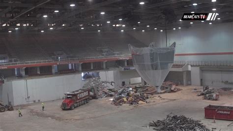 Cincinnati Bearcats Fifth Third Arena Renovation Update #1 - YouTube