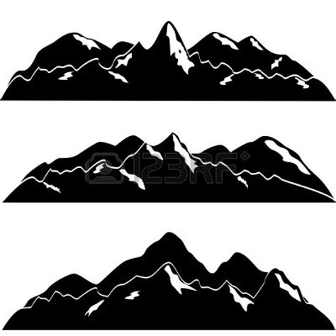 Mountain Silhouette Clip Art - Cliparts.co