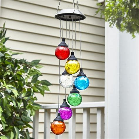 Hanging Globe Decorative Solar Light - Outdoor Patio, Porch Pendant ...