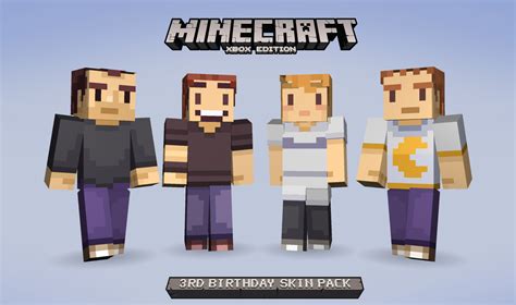 Celebrate Minecraft: Xbox 360 Edition's birthday with some free skins ...