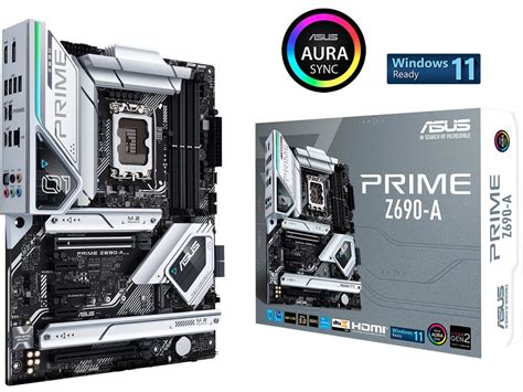 ASUS Prime Z690-A LGA 1700(Intel®12th&13th) ATX motherboard (16+1 DrMOS ...