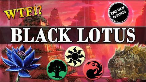 BLACK LOTUS Deck (MTG Arena) Standard Combo - YouTube